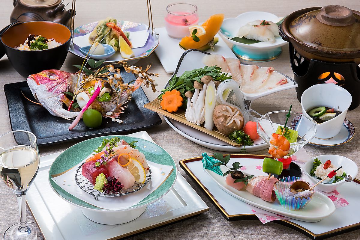 酒店内供应正宗日本料理。推荐用于特殊的日子和庆祝活动♪