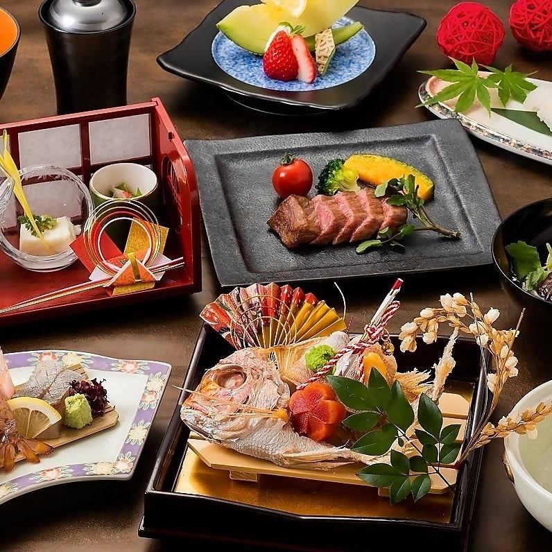 호텔 내 본격 일본 요리.특별한 날이나 축하에 추천입니다♪