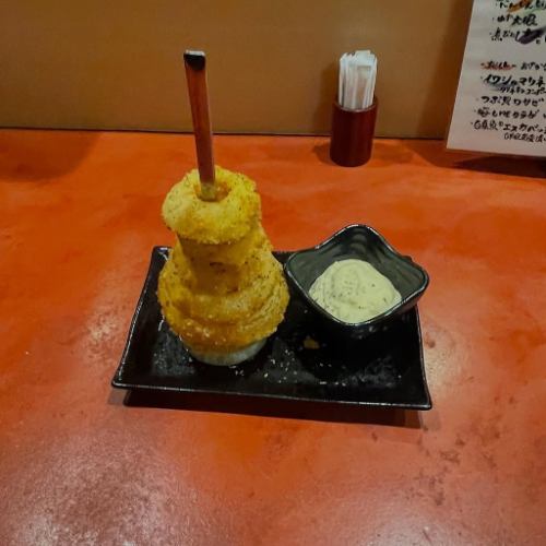 オニオンリング　自家製タルタル