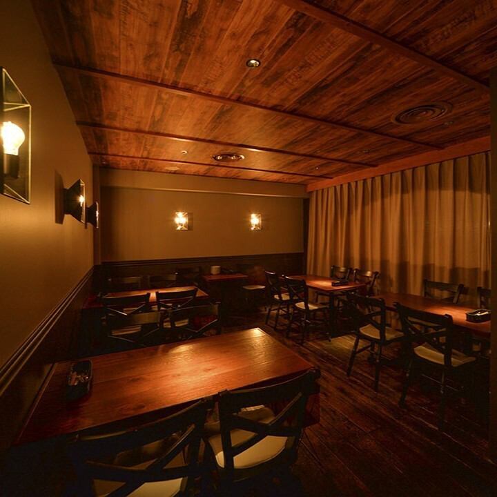 We have a semi-private room that can accommodate up to 18 people.