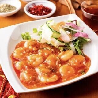 【3時間飲み放題付き★贅沢コース】大海老チリ・牛オイスター・小龍包など全9品本格中華コース♪