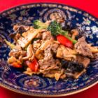 牛肉の黒胡椒炒め