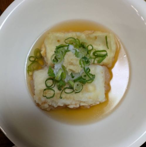 揚出し豆腐