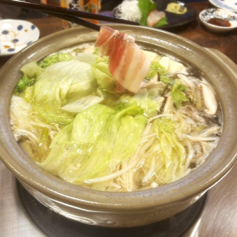 90分飲み放題付！鹿児島特産黒豚のねぎしゃぶ6800円(税込)コース※カード決済不可