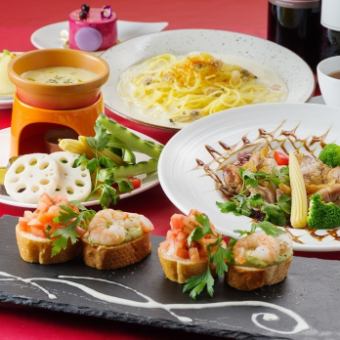 [Reservation 3 days in advance is a good deal! Lunch course] All 4 dishes 2200 yen → 1650 yen (tax included)