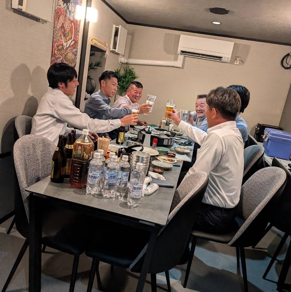 忘年会は【赤のれん三吉】で！２階席の貸切できます！