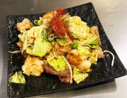 5種焼(ホルモン・レバー・特選カルビ・赤せんまい・ミノサンド)