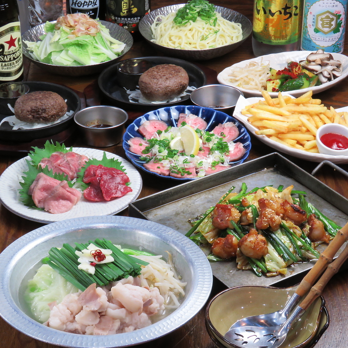 茂名最受欢迎的菜单聚集的4,000日元套餐！