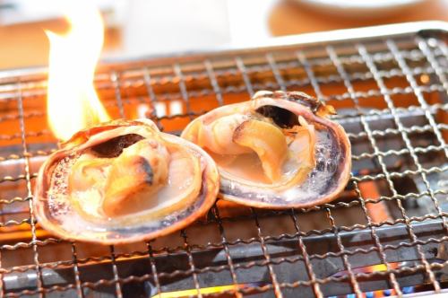 Clam beach grilled
