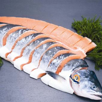 《Hakodate》 Salmon sashimi