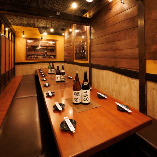 Large banquets: Enjoy the bounty of Hokkaido's seafood in a comfortable private room for groups of 20 or more!