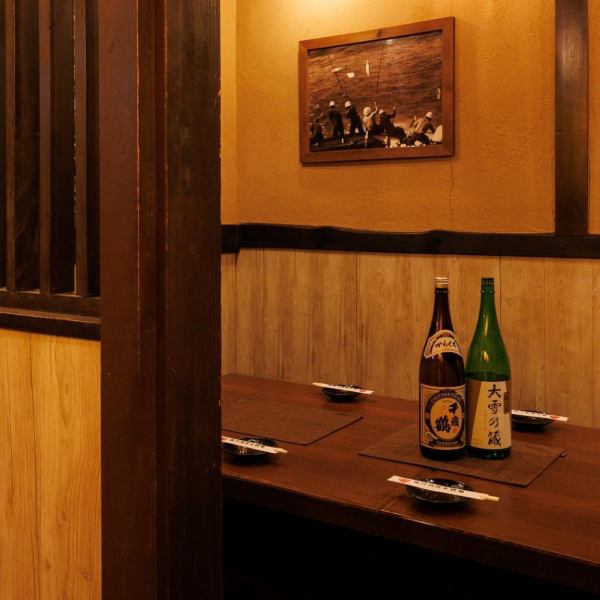 At our restaurant, you can enjoy seafood dishes and exquisite meat dishes made with generous amounts of Tokachi beef.We also have fully private rooms, perfect for banquets such as welcome and farewell parties and drinking parties, and can accommodate up to 40 people.Enjoy fresh seafood and a fun time with friends or colleagues in a private space to your heart's content.