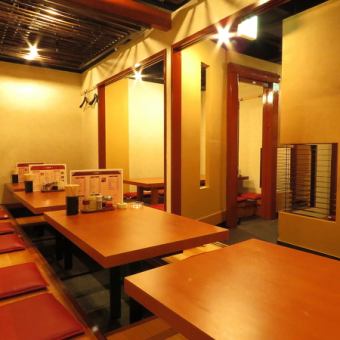 A private room with a sunken kotatsu that can accommodate up to 24 people.We have rooms according to the number of people! Please use it according to the occasion.