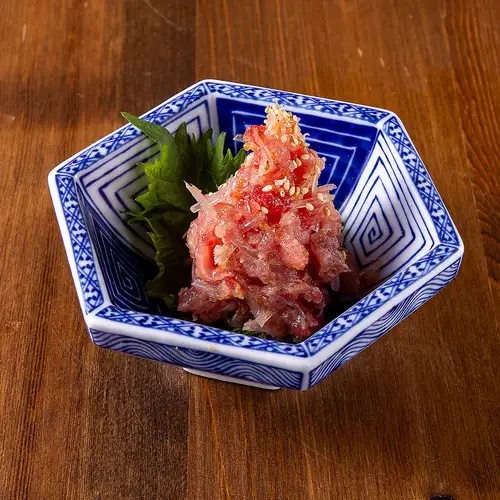 ねぎとろ梅水晶