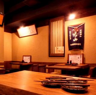 2名様から10名様の個室席は人気の為、お早目の御予約をお願いします。