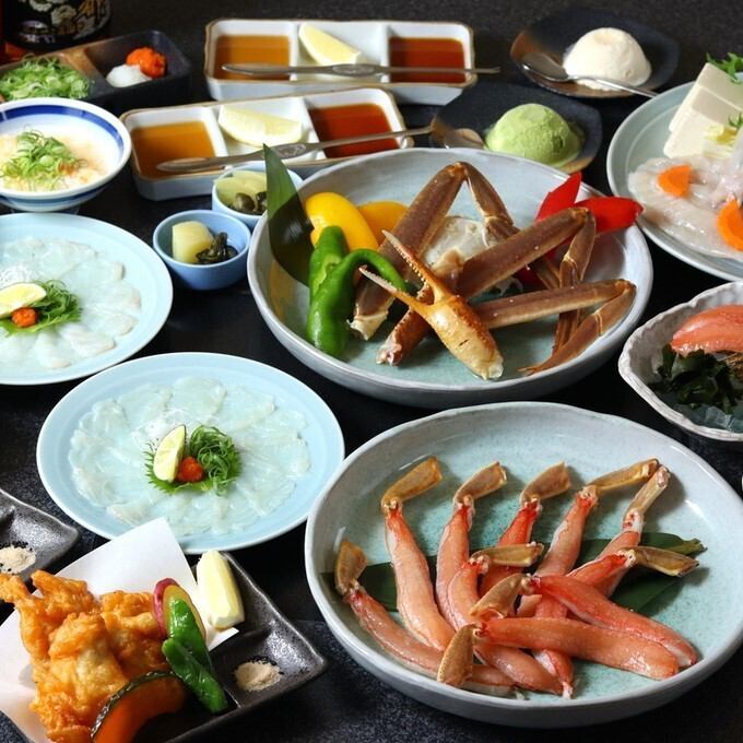 【JR京都駅徒歩5分】活ふぐ・熟成ふぐを食べ比べ!冬の味覚かにや夏の味覚鱧など