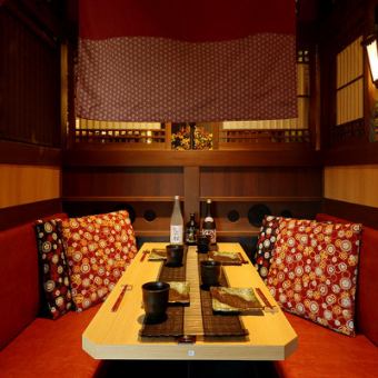 デート、大切な記念日などにもおすすめの個室空間