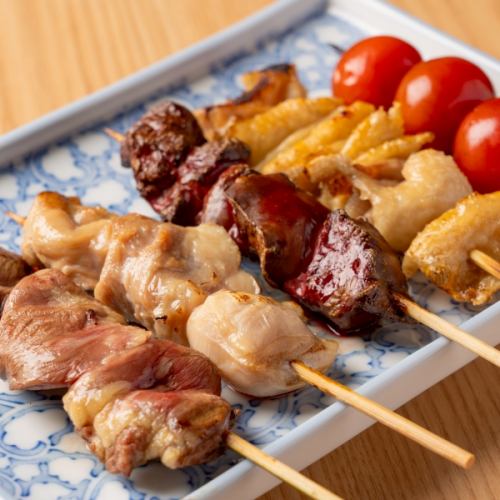 串焼き5本盛り合わせ