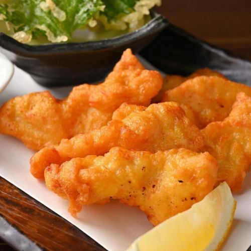 名古屋コーチンささみの天ぷら