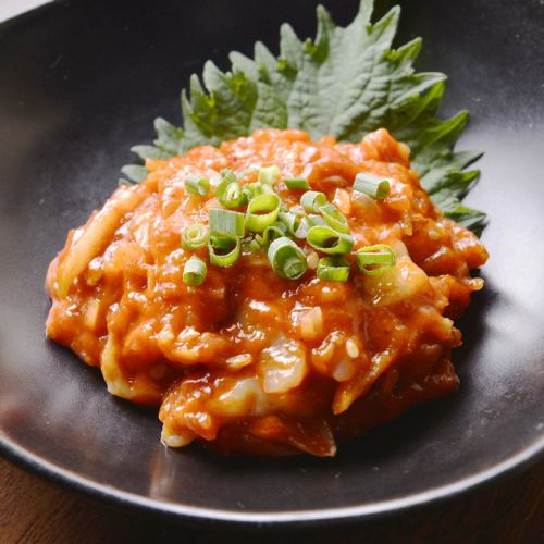 タラチャンジャ　／　胡瓜の一本漬け