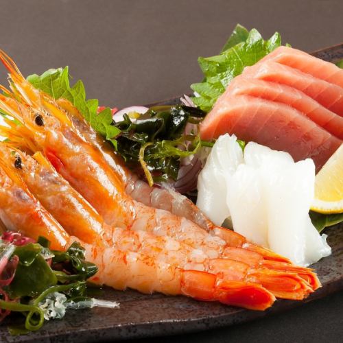 お造り三種盛り