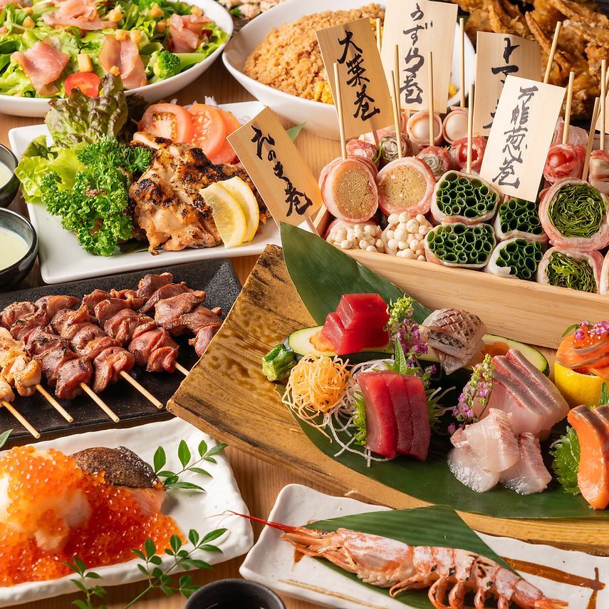 180種以上のドリンク飲み放題がついた宴会コースを多数ご用意♪