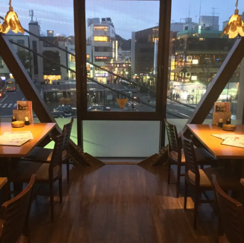 大人気！夜景が見える席