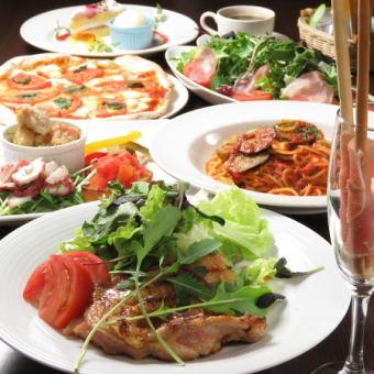 [For a luxurious lunch!] Lunch course [Italian course] 8 dishes, 3,100 yen