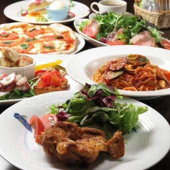 [No.1 in popularity!] Lunch course [Trevi course] 7 dishes, 2,600 yen
