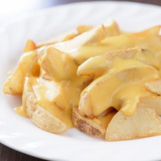 French fries with rich cheese