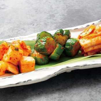 キムチ盛り合わせ