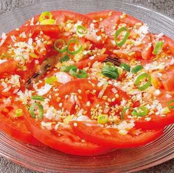 トマトのカルパッチョ