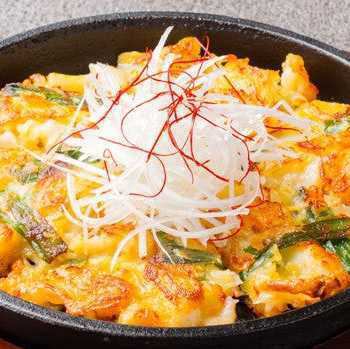 鉄板海鮮チヂミ