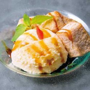 わらび餅～アイス添え～