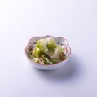 ザーサイのゴマ油和え