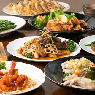 食材にこだわったヘルシー中華料理がリーズナブルに楽しめる！コース2530円（税込）～