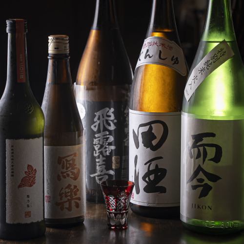 こだわりのお酒をご用意