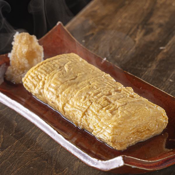 【出汁じゅわ～】お子様にも人気◎大きめサイズのだし巻き