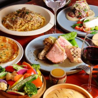 [Banquets/Welcome/Farewell Parties] Quick Course! 120 minutes all-you-can-drink included! 8 dishes in total for 4,400 yen (tax included)