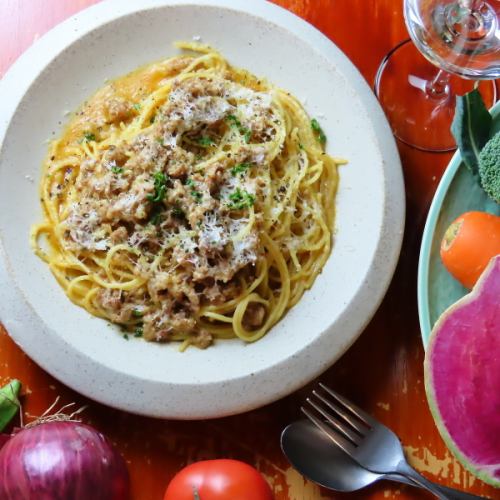 【お好きなPASTAを】旬の食材をふんだんに使ったパスタを時期に合わせてご用意！