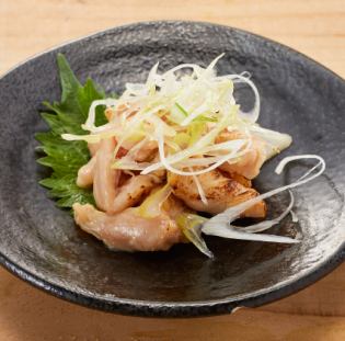 低温調理の絶品せせりポン酢