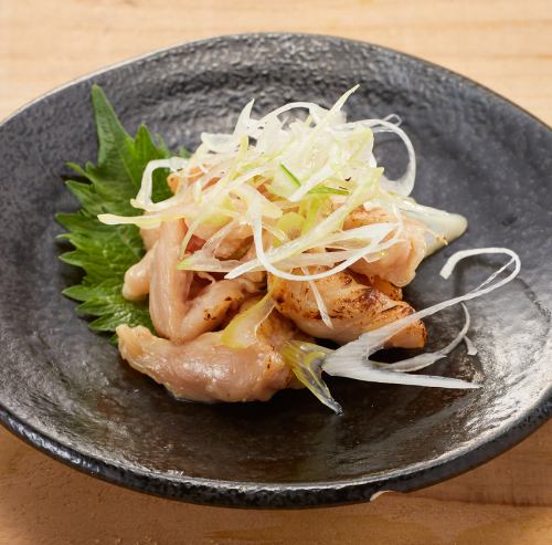 低温調理の絶品せせりポン酢