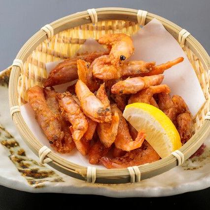 Deep fried sweet shrimp