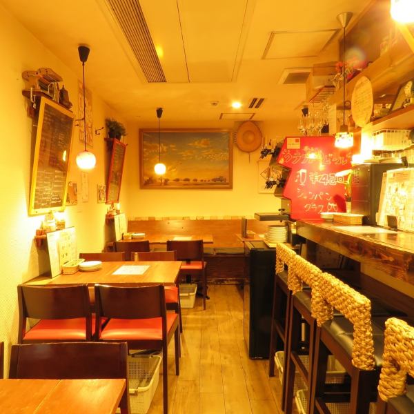 [3 minutes walk from Kanamachi Station / Keisei Kanamachi Station] Enjoy authentic stone kiln-baked pizza and pasta using homemade raw pasta and tapas at affordable prices ♪ Use for dinner with friends, mom party, date and family I have.The restaurant is completely non-smoking.Tableware for children is also available, so please feel free to come to the store