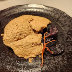 ヘーゼルナッツのムース