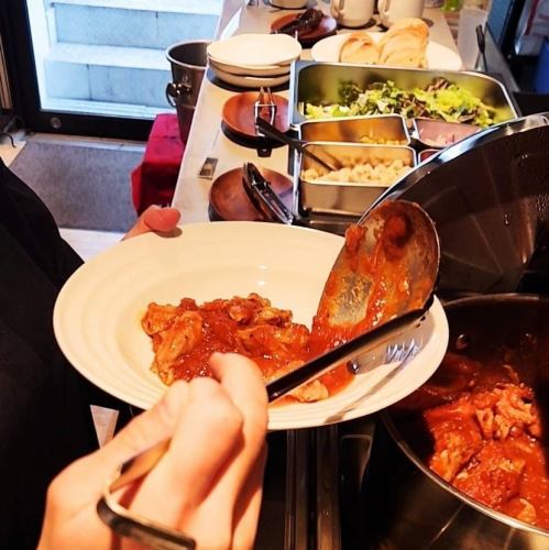 週末限定！モーニングセミブュッフェ