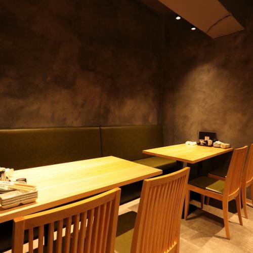 落ち着いた雰囲気の店内！