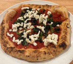 pizza ricotta e spinaci/リコッタエスピナーチ