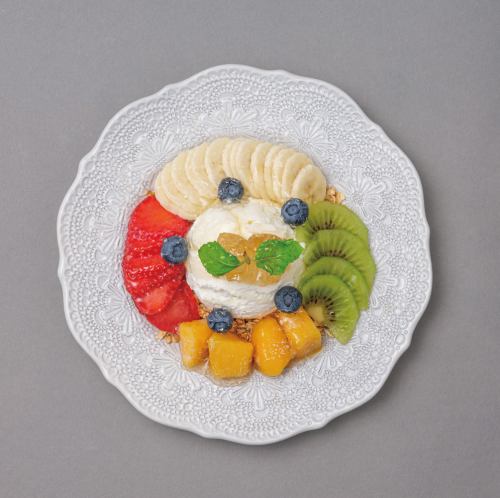 一份琳瑯滿目的甜點菜單