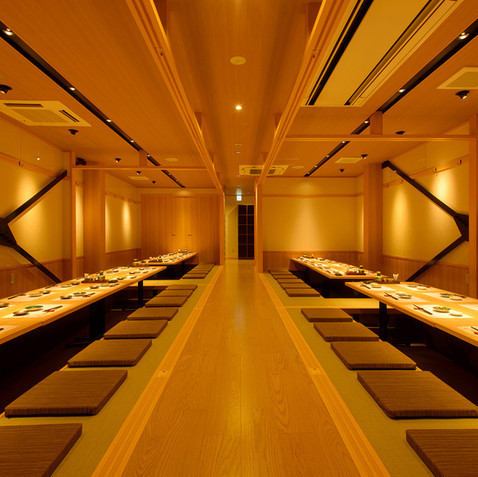 [Banquet up to 50 people] We have a private tatami room that can accommodate up to 50 people.We also accept reservations for company banquets and launches.Please feel free to contact us as we will consult with you according to your budget.